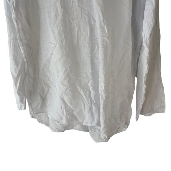Bella Amore Made In Italy Women's One Size Sheer Cotton Light Weight Tunic Top - Picture 3 of 9